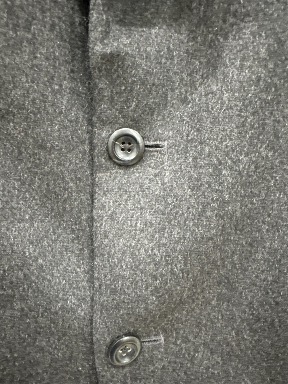 Jos. A. Bank Men's Dark Gray 100% Cashmere Suit Jacket Coat Blazer 42R - Picture 3 of 12